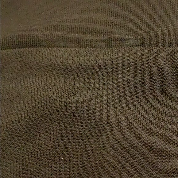 EUC Black Elasticized Waisted Skirt with Slit - Picture 7 of 7